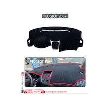 Peugeot 206+torpido Koruma Halısı Gri Kenar