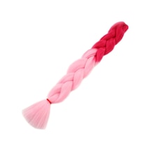 Afrika Örgülük Sentetik Ombreli 100 Gr./ Koyu Pembe / Açık Pembe - Mydr-462922 Çok Renkli