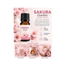 Sakura Japon Kirazı Esansı 10 Ml