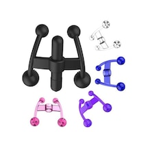 Bloomnest Mor 10 Frekans Akupresür Masaj Giyilebilir Yatıştırıcı Vücut Gevşetici Op3gzv, Çok Renkli Çok Renkli