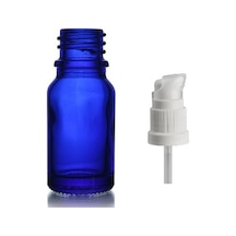 20ml Mavi Cam Serum Pompalı Şişe, 12 Adet, Pompalı Şişe, Medikal Şişe, Cam Şişe, Diğer