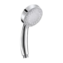 El 7 Renk Led Işık Su Banyosu Ev Banyo Duş Başlığı Glow Gümüş