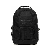 Reebok Truck 46cm Backpack Çok Gözlü Unisex Sırt Çantası Siyah