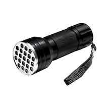 Uv Fener 21 Led Para Kontrol Ultraviyole Fener Mor Işık