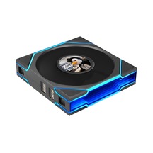 Unı Fan Tl Lcd Flex Kablosuz, Argb Ve Lcd Ekran - 120 Mm, Siyah