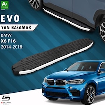 S-dizayn Bmw X6 F16 Evo Aluminyum Yan Basamak 193 Cm 2014-2018 A+ Kalite