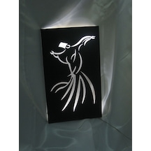 30X45Cm M3 Decorium Ledli Semazen Duvar Aydınlatması
