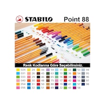 Stabilo Point 88 Fine 0.4 MM Keçe Uçlu Kalem 88 1 Adet