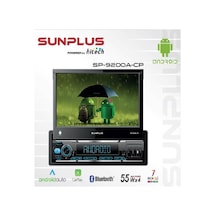 Sunplus Hıtech Sp-9200a-cp Androıd Indash Teyp 7 Inç 4x55 Watt Bluetooth Mirrorlink Kumanda