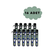 16 Adet 600gr. 750ml Yüksek Mukavemetli Pipetli Sarı Montaj Köpüğü 1 Koli