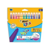 Kid Couleur Keçeli Boya Kalemı 12 Li Çok Renkli