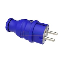 Bemis Bv2-1402-2011 ,220v 2p+e 16-amper Düz Mavi Fiş
