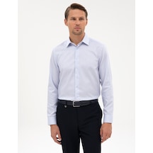 Pierre Cardin Erkek Açık Mavi Gömlek Basic 50315245-vr003 Açik Mavi