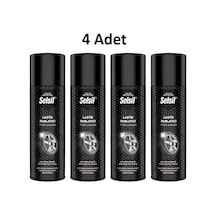 Selsil Lastik Parlatıcı 500 Ml 4 Adet