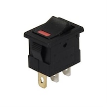 Mini Nokta Işıklı Anahtar On-Off 12V (Siyah)