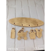 Yy7329 Askılı Çocuk Objeleri Duvar Süsü Silikon Kalıp
