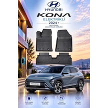 Hyundai Kona 2024+ Elektrik Aracınıza Özel Üretim Havuzlu Paspas Takımı A+ -mod-