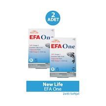 New Life Efa One 45 Softgel 2 Adet