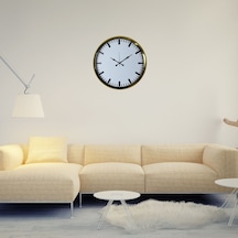 Gold Ivory Prime 52 X 52 Cm Duvar Saati Çok Renkli