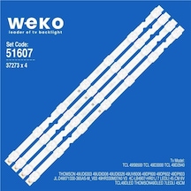 Wkset-6607 37273x4 Jl.d49071330-365as-m V03 49hr330m07a0 V3 4 Adet Led Bar Tvnizi Açıp İçindeki Led Barla Birebir Aynısı Olduğunu Görmeden Almayınız. Sonrasında İade Almamaktayız. Çok Renkli