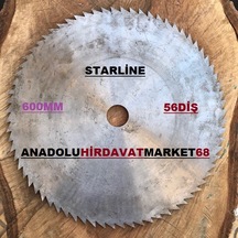 Starline 600Mm Odun Kesme Testeresi Ahşap Kereste Testeresi 56Diş
