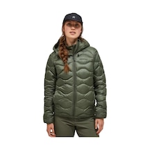 Peak Performance Peak Performance Helium Down Hood Kadın Yeşil Outdoor Ceketi 30109 Çok Renkli