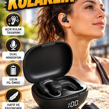 Ows Açık Kulak Bluetooth Kulaklık Dual Mikrofonlu Ergonomik Kablosuz Tasarım 00