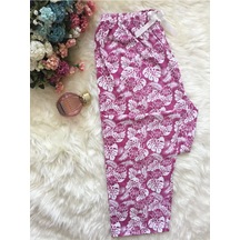 Cepsiz Pamuklu Yazlık Kadın Pijama Altı B13 Pembe