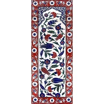 Can Seramik - 40x100 CM El Dekoru Kütahya Çinisi
