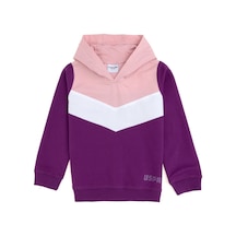U.S. Polo Assn. Kız Çocuk Menekşe Kapüşonlu Sweatshirt 50296288-VR037