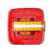 Çeray Neon Kare Hamburger Stop Lambası 12v Dinamik Sinyalli