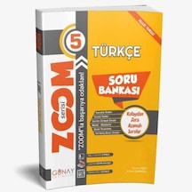 5.Sınıf Türkçe Zoom Soru Bankası Günay Yayınları