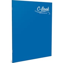 Gıpta Dikişli Plastik Kapak Defter C Book A4 80 Yp Kareli 6904 Çok Renkli