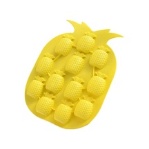 Ananas Şekilli Silikon Buz,jelibon,çikolata,kek Kalıbı Goldcakes