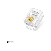 RJ11 TELEFON SOKETİ 6P 4C (100 ADET)