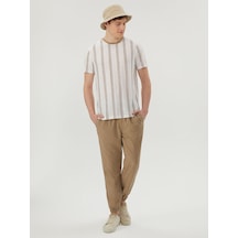 Loft Regular Fit Erkek Pantolon Taş