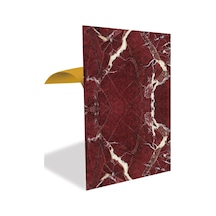 Tink Kendinden Yapışkanlı Bordo Desenli Pvc Panel 41x62 Cm
