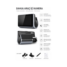 S6 2k 1920p 1080p G-sensör Gece Görüş Destekli Döngüsel Kayıt Yapabilen Geniş Açılı Mobil Uygulamalı Ön Ve Arka Çift Araç İçi Kamera
