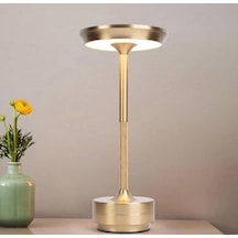 Cata Toronto Şarjlı Masa Lambası Gold Dokunmatik Ct-8438 1 Adet