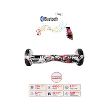 Citymate Hoverboard 6.5 inch Elektrikli Kaykay Scooter Bluetooth Hoparlörlü D03