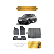 Renault Duster 4x2 Ecog & E-tech Full Hybrid 2024- 2025 4d Paspas Ve Üst Kısım Bagaj Seti Hediyeli