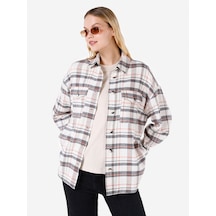 Colin's Colins Regular Fit Beyaz Kadın Uzun Kol Gömlek Cl1067346 Beyaz