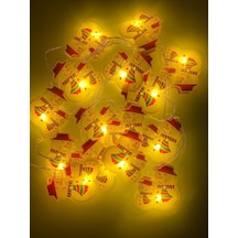 3 Metre 16 Kardan Adam Led Işığı Led Aydınlatması Günışığı Animasyonlu