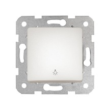 Linnera Life Sedef Beyaz Light Mekanizma Ve Düğme