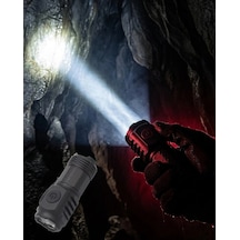 Mini El Feneri 3 Led Güçlü Aydınlatma Ve Type-c Şarj Özellikli Renkli