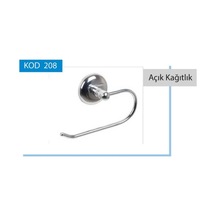 Açık Tuvalet Kağıtlığı Royaleks-taç208-sm Beyaz - Siyah