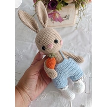 Amigurumi Havuç Detaylı Tavşan