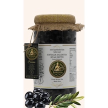 Zeyrazade Doğal Sofralık Salamura Siyah Zeytin Edremit Bölgrsi M Boy 950 G