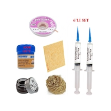 Mechanic Krem Lehim 183 C 42gr Havya Uc Temizleyici Flux Lehim Toplama Cp-2015 Lehim Emme Teli Seti1 Tk03