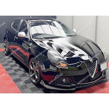 Alfa Romeo Giulietta Ön Lip - Ön Tampon Alt Ek - Piano Black Parlak Siyah - Bodykit Store